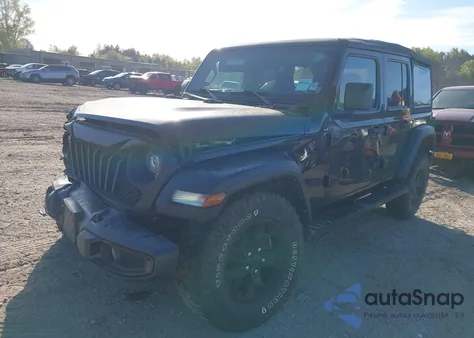 2022 Jeep Wrangler Unlimited Willys 4X4 z USA, uszkodzony, nr VIN 1C4HJXDG9NW164075